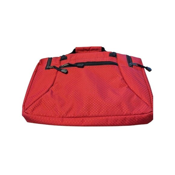 Heys Hanging Toiletry Bag Red Travel Luggage Multi Zip 8 Compartments No Mirror - Picture 2 of 6